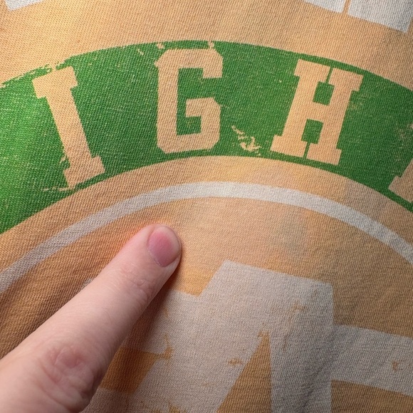 American fighter by Affliction Orange Green XL Men’s - Picture 8 of 9